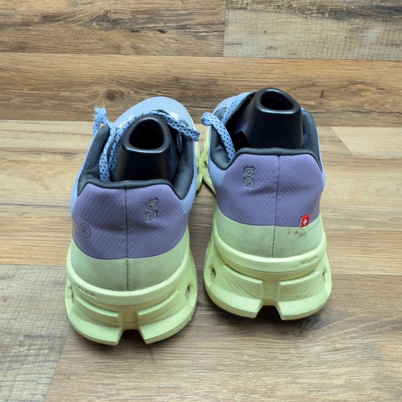 ON Brand Cloud Cloudmonster Nimbus Blue/Green Women's size 8 Running Shoes - Picture 4 of 9